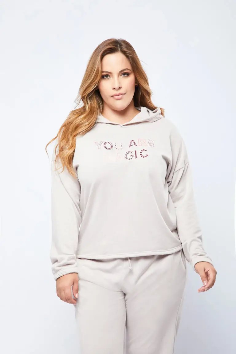 Buzo Plus Size Con Capucha