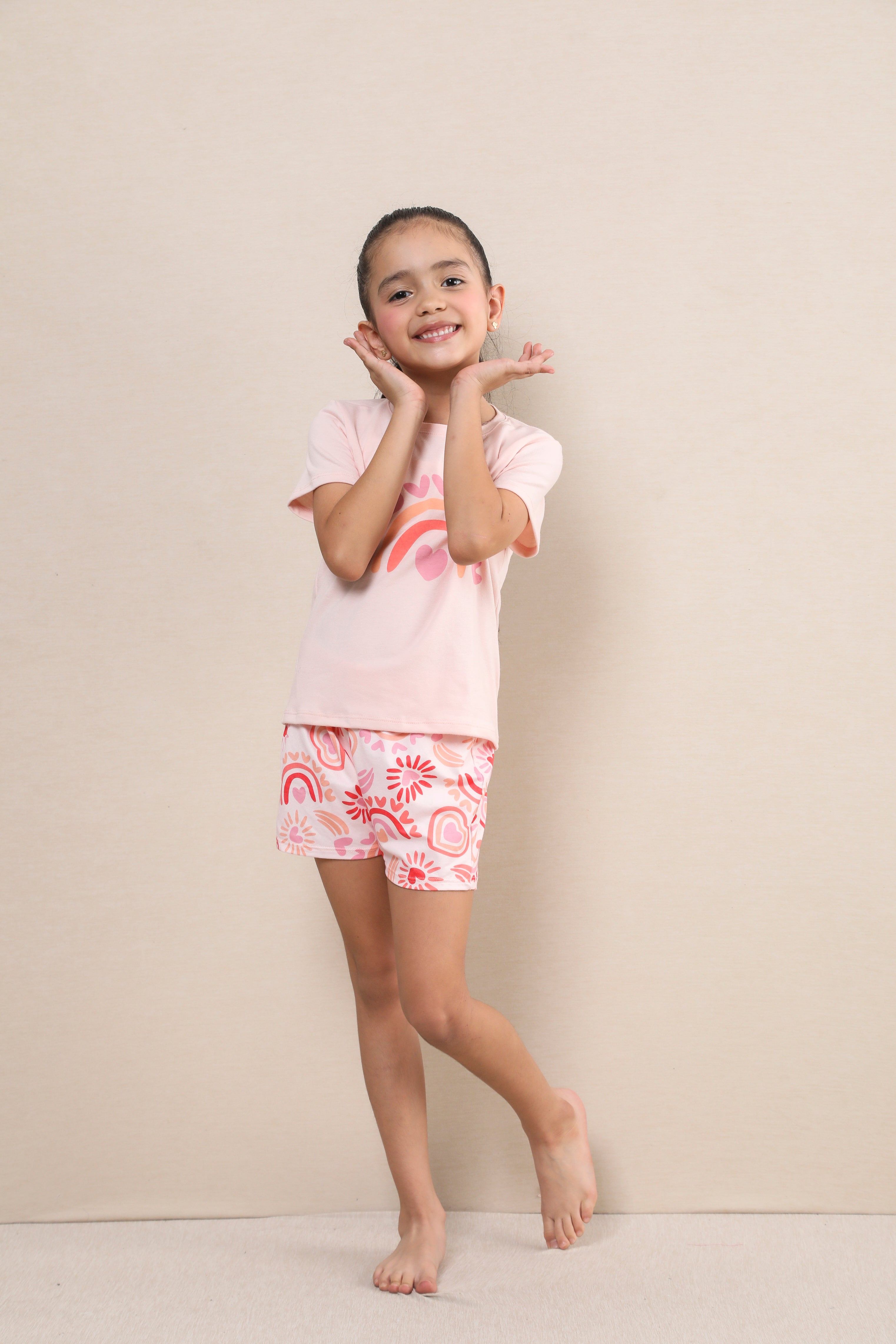 Durazno Pijama Talla Pijama Larga En Tela Piel De Durazno De Otras - Main Image